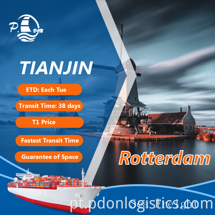 Sea Freight From Tianjin To Rotterdam